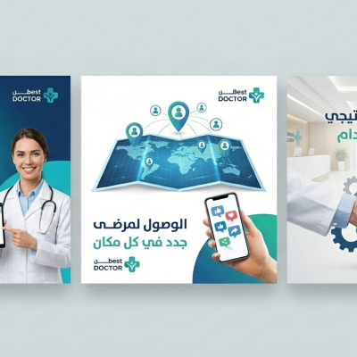 عيادتك تستحق ان تكون في  الصداره خدمات التسويق الالكتروني الطبي عبر فيسبوك -انستقرام -تيك توك - جوجل - سناب شات معنا سنعمل علي زيادة شهرتك في نطاقك الجغرافي عن طريق اقوي الاستراتيجيات التسويقية عبر السوشيال ميديا وجوجل وباقل الاسعار
